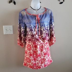 Nicole Miller Artlelier Blouson Dress